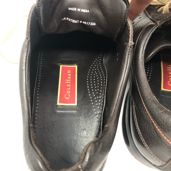 Cole Haan brown leather suede sneakers size 11.5 - Picture 6 of 6